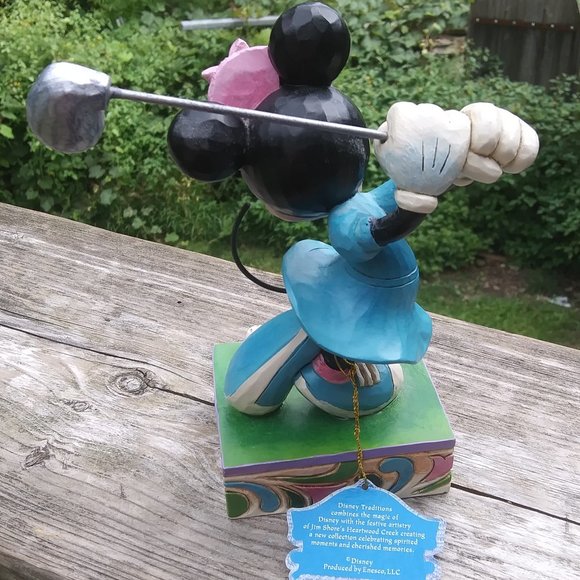 Disney Traditions Jim Shore Enesco Minnie mouse Golfing figurine - Picture 9 of 16